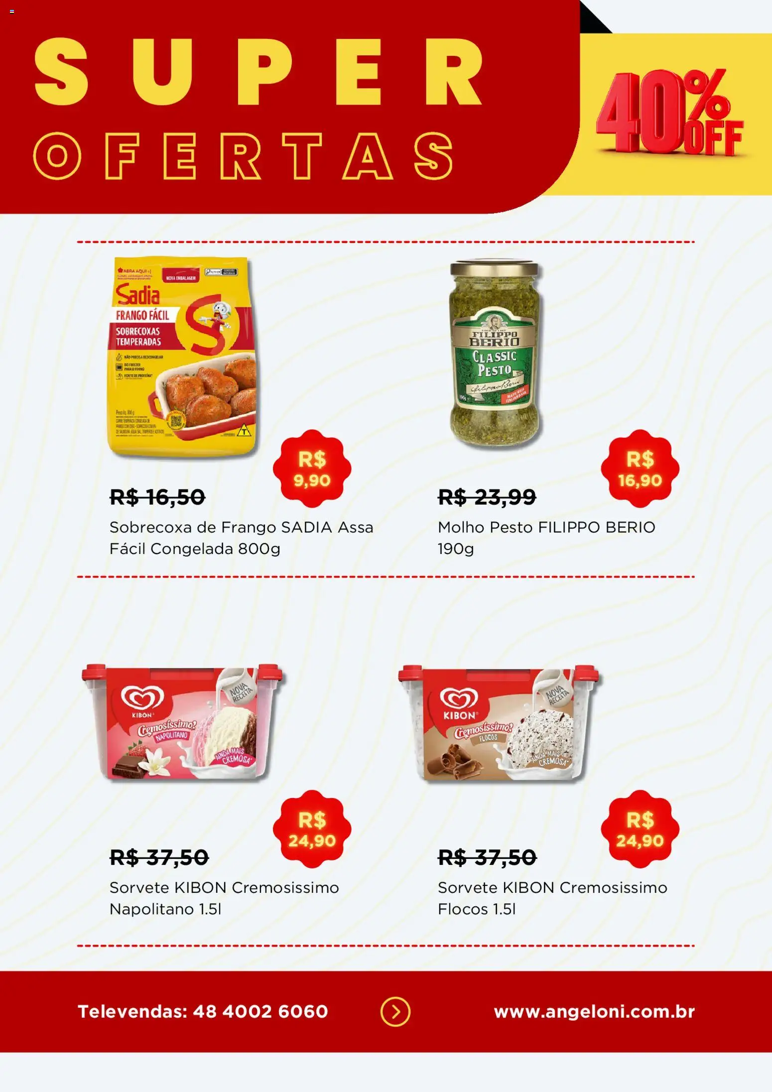 Angeloni Folheto - válido de 05.02.2026 | Página: 2 | Produtos: Flocos, Sorvete, Frango