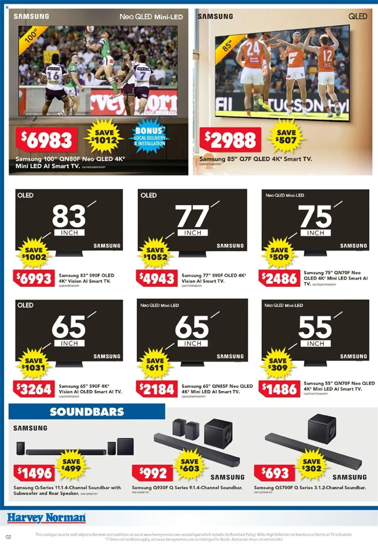 Harvey Norman catalogue - valid from 18.09.2025 | Page: 2 | Products: Accessories, Tv