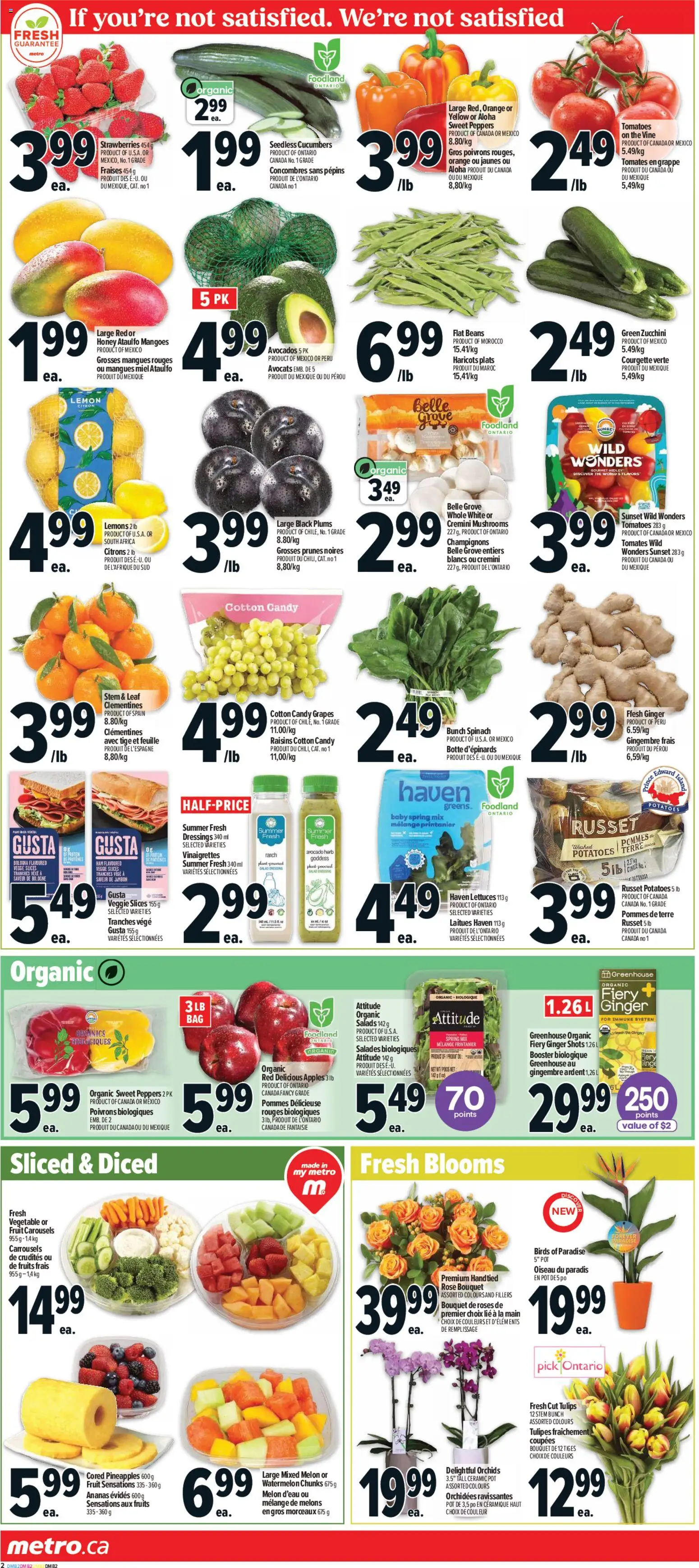 Metro flyer valid from 16.04.2026 | Page: 6 | Products: Cucumbers, Salad, Potatoes, Tomatoes