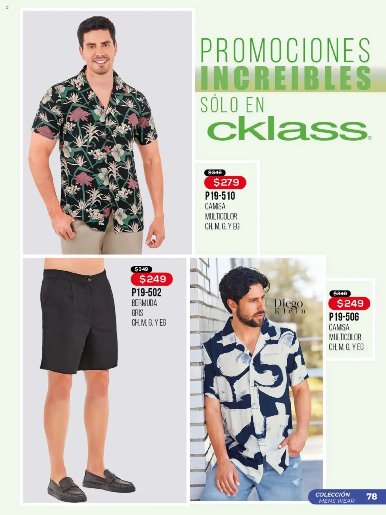 Nuevas ofertas de Cklass válidas en toda la República Mexicana desde el 14.08.2025. ¡Encuentra las mejores ofertas en Cklass - Catálogo Promo De La Semana! | Página: 79 | Productos: Camisa, Bermuda