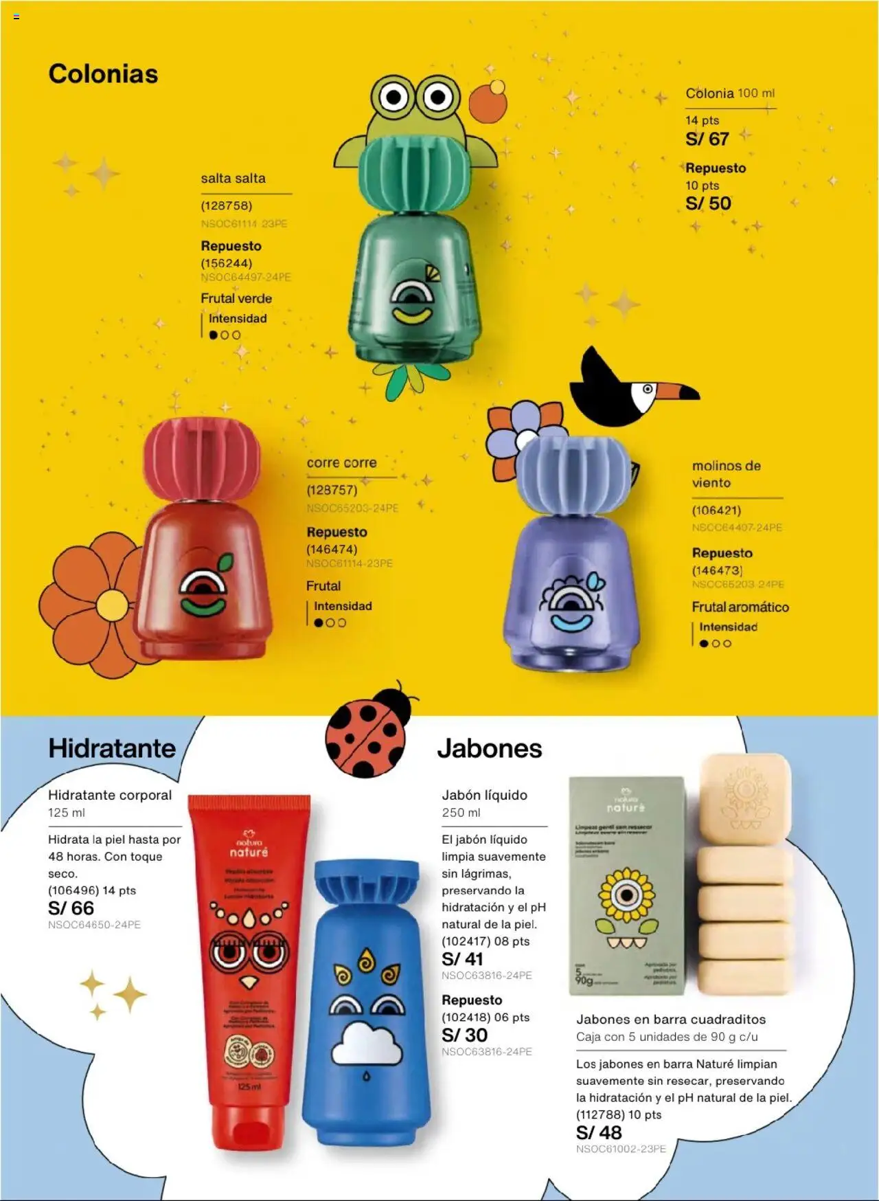 Catálogo Natura válido desde 03.10.2025 | Página: 164 | Productos: Jabón, Caja