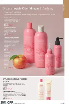 Preview of Clarifying Conditioner, Helps clarify scalp and hair for healthy looking shine. 500 ml 482-664 reg. $33 from shop Avon valid from 12.02.2026 | Page: 31