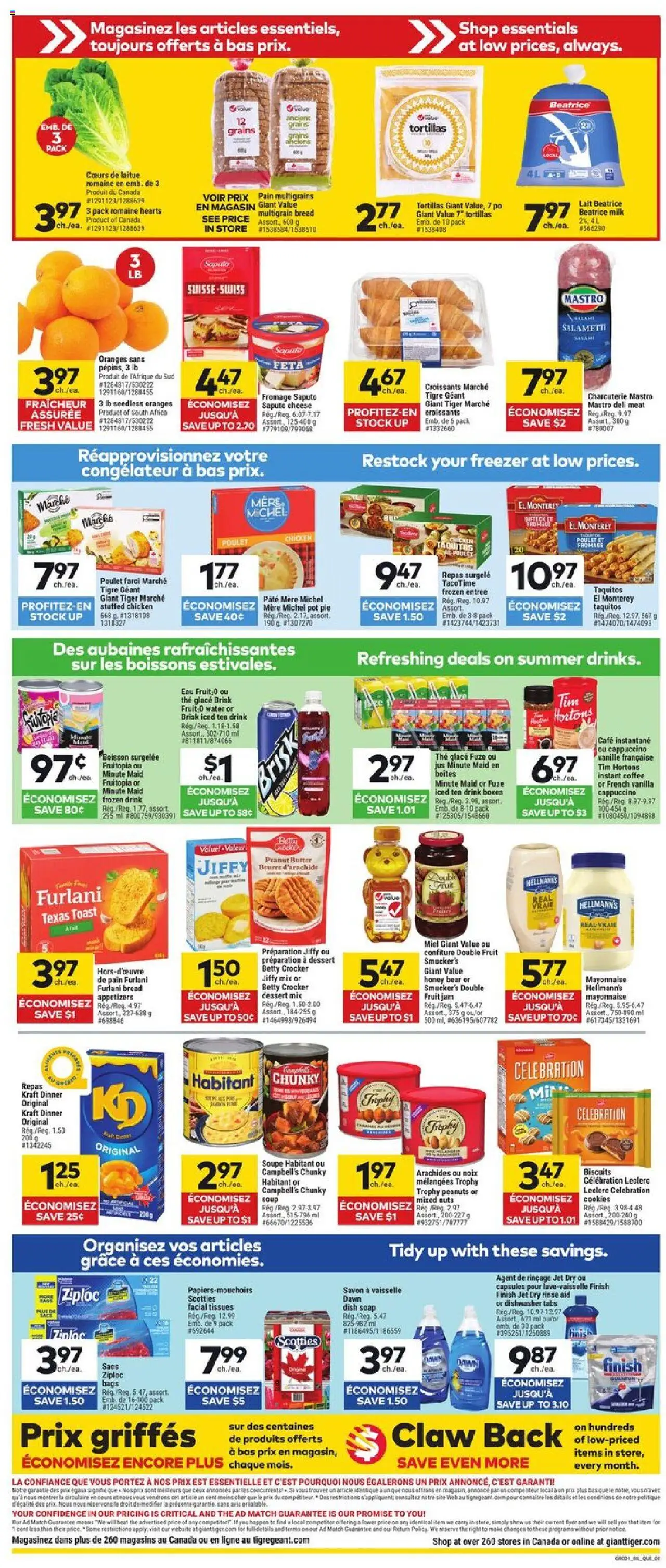 Giant Tiger flyer valid from 06.08.2025 | Page: 2 | Products: Nuts, Freezer, Butter, Coffee