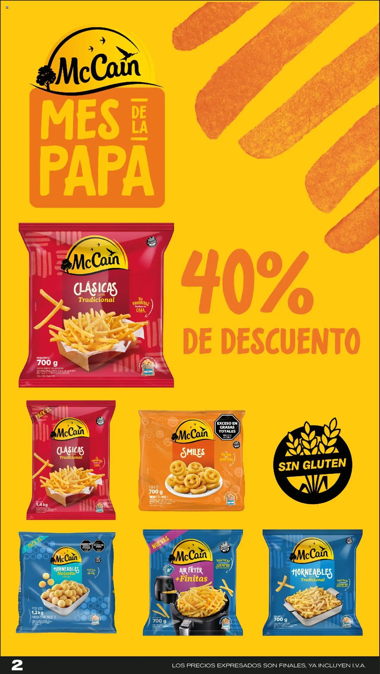 Makro ofertas Especiales │ válido desde el 14.08.2025 | Página: 2 | Productos: Peso, Papa