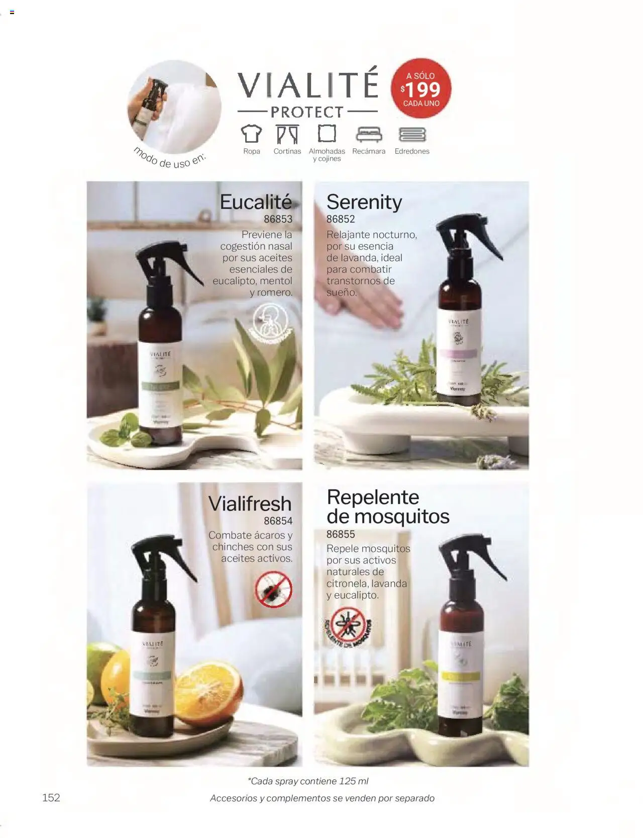 Nuevas ofertas de Vianney válidas en toda la República Mexicana desde el 24.01.2025. ¡Encuentra las mejores ofertas en Vianney catálogo Chavos! | Página: 154 | Productos: Repelente, Ropa, Cortinas