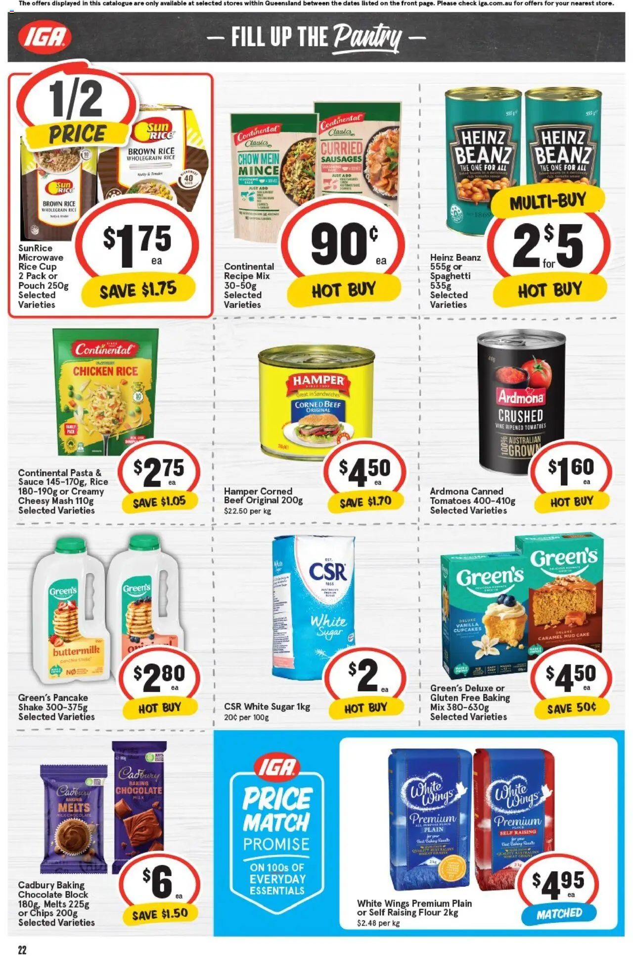 IGA catalogue - valid from 08.10.2025 | Page: 25 | Products: Chocolate, Pasta, Chips, Sugar
