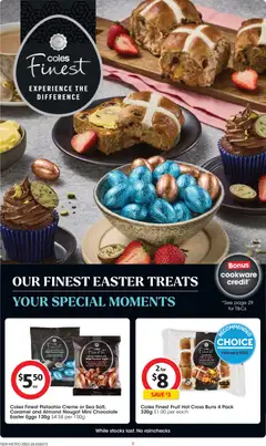Preview of Coles catalogue  - valid from 25.03.2026 | Page: 9 | Products: Milk, Eggs, Chocolate, Cookware