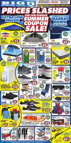 Preview of Big 5 Sporting Goods weekly ads valid from 10.08.2025