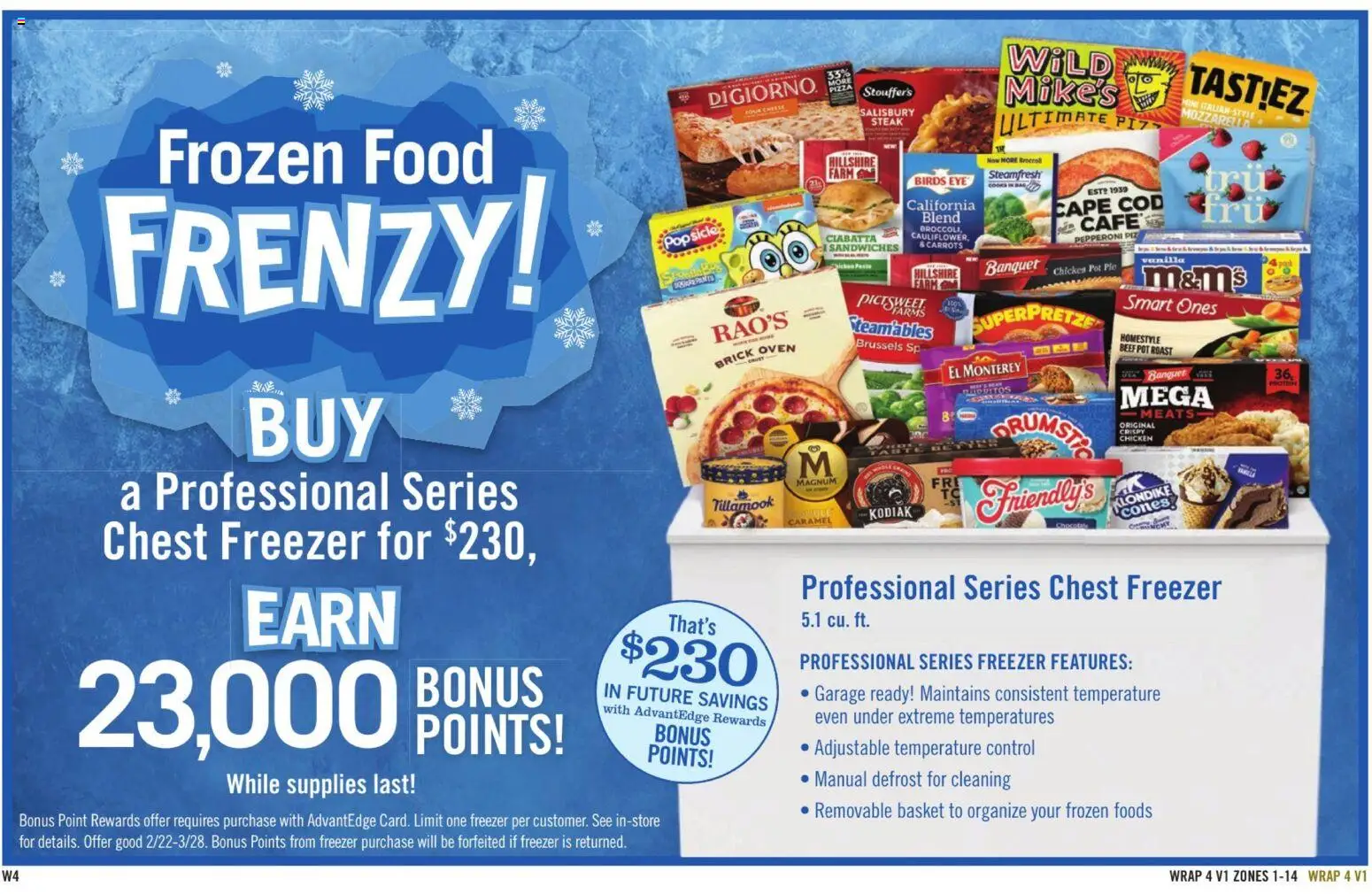 Price Chopper Weekly Ad - valid from 22.02.2026 | Page: 16 | Products: Basket, Pizza, Freezer, Oven