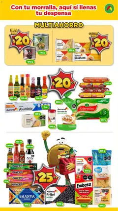 Vista previa de Bodega Aurrerá folleto, nuevo folleto de la tienda, válido en México a partir del 11.02.2026 | Página: 6 | Productos: Harina, Queso, Chorizo, Despensa