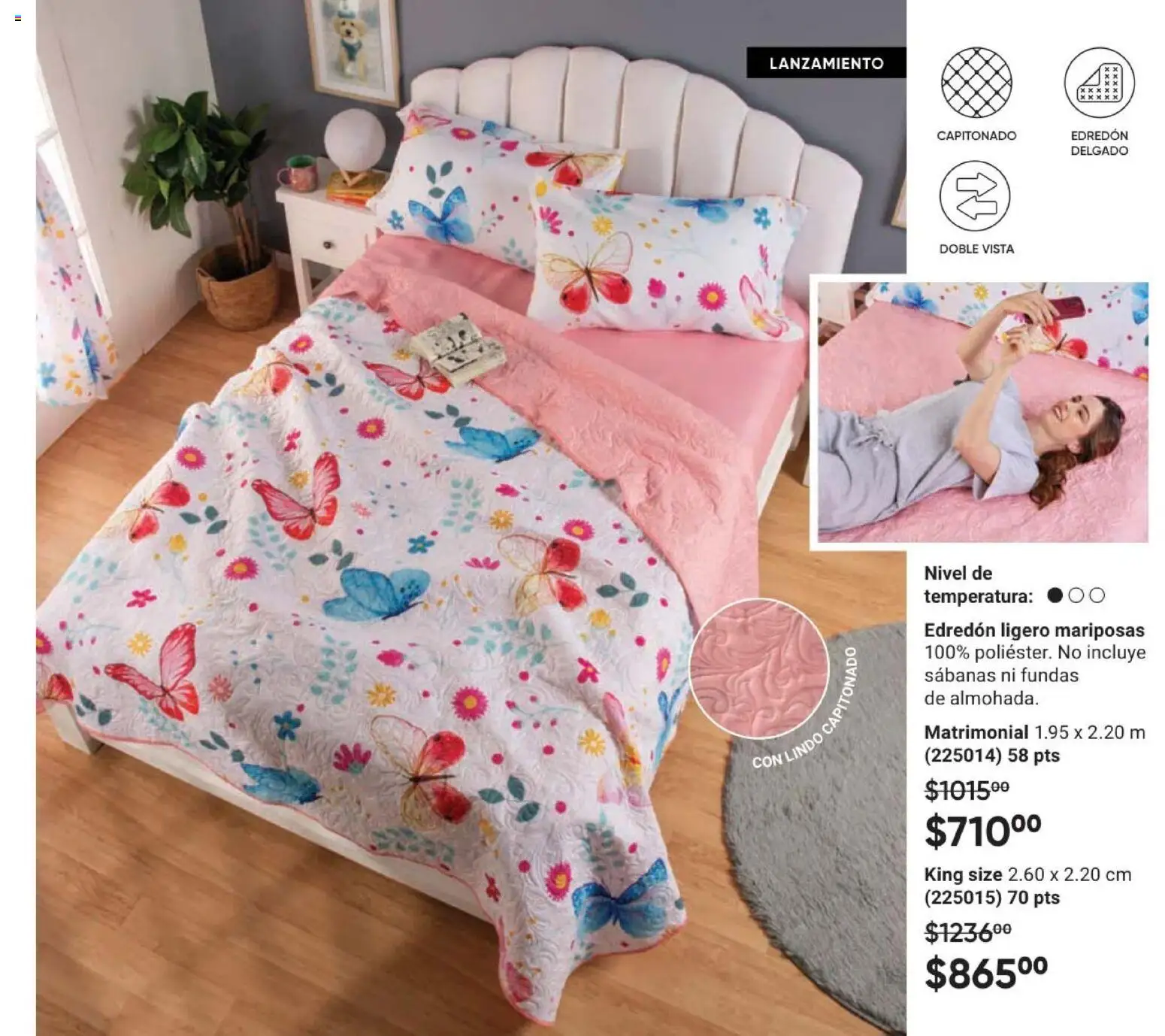 Nuevas ofertas de AVON válidas en toda la República Mexicana desde el 10.01.2026. ¡Encuentra las mejores ofertas en AVON Casa & Estilo 2 2026! | Página: 79 | Productos: Sabanas