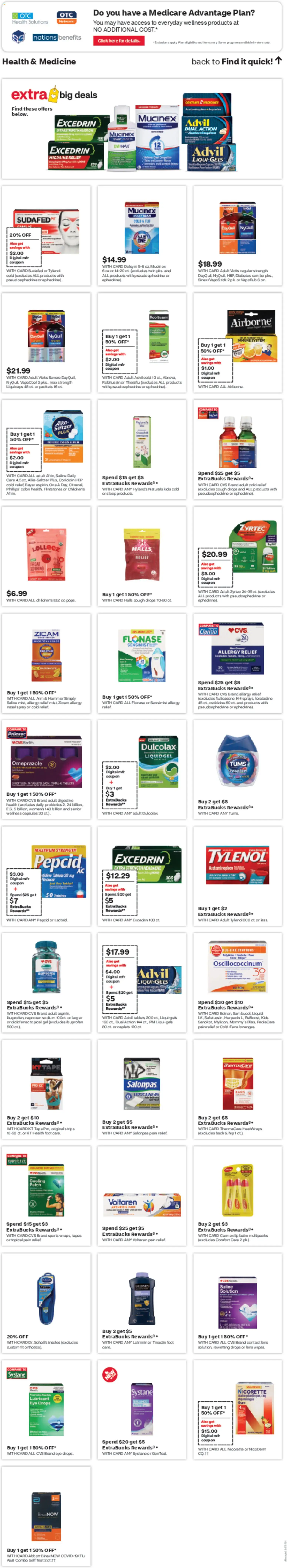 CVS Pharmacy Weekly Ad - KS - valid from 01.02.2026 | Page: 6 | Products: Probiotics, Hammer, Cap