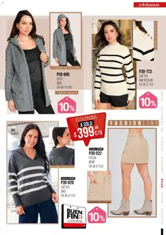 Vista previa de Cklass Buen Fin , nuevo folleto de la tienda, válido en México a partir del 12.11.2025 | Página: 113 | Productos: Suéter, Botas, Falda, Lenceria