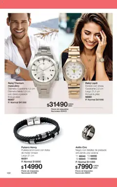 Vista previa Gigot catálogo válido desde el 01.11.2025 | Página: 108 | Productos: Reloj, Anillo, Cadena, Pilas