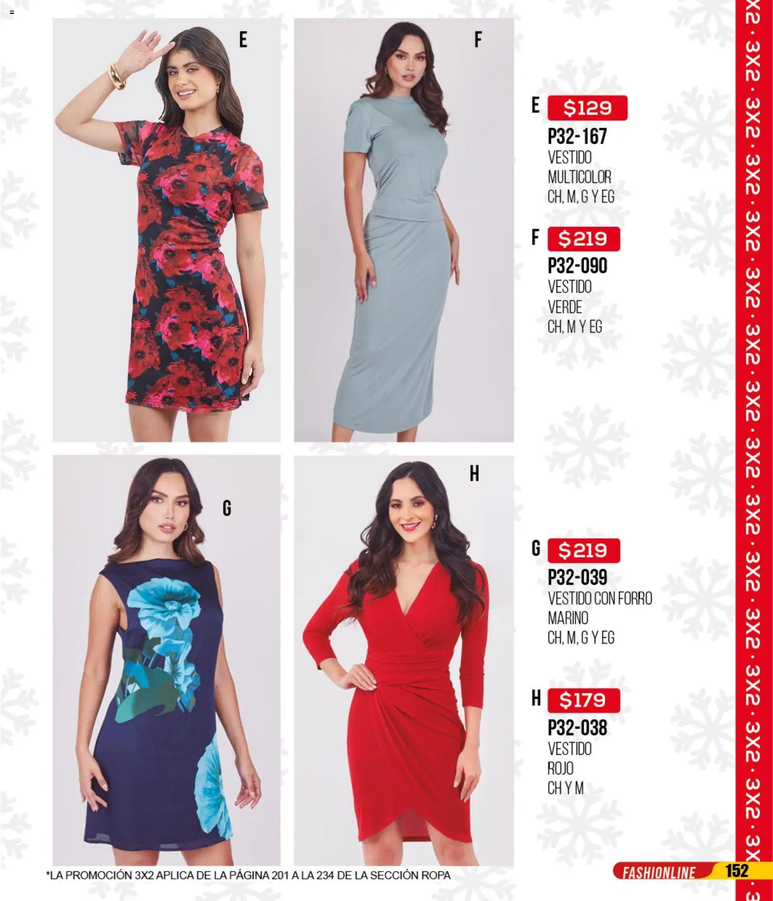 Nuevas ofertas de Cklass válidas en toda la República Mexicana desde el 12.01.2026. ¡Encuentra las mejores ofertas en Cklass catálogo Mega Ofertas Ropa! | Página: 153 | Productos: Ropa, Vestido