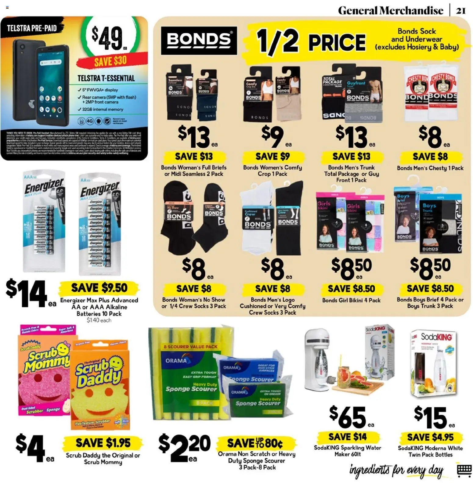 Drakes catalogue - valid from 25.03.2026 | Page: 21 | Products: Underwear, Briefs, Batteries, Camera