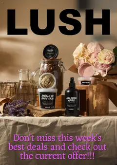 Lush catalogue preview  - valid from 18.07.2025