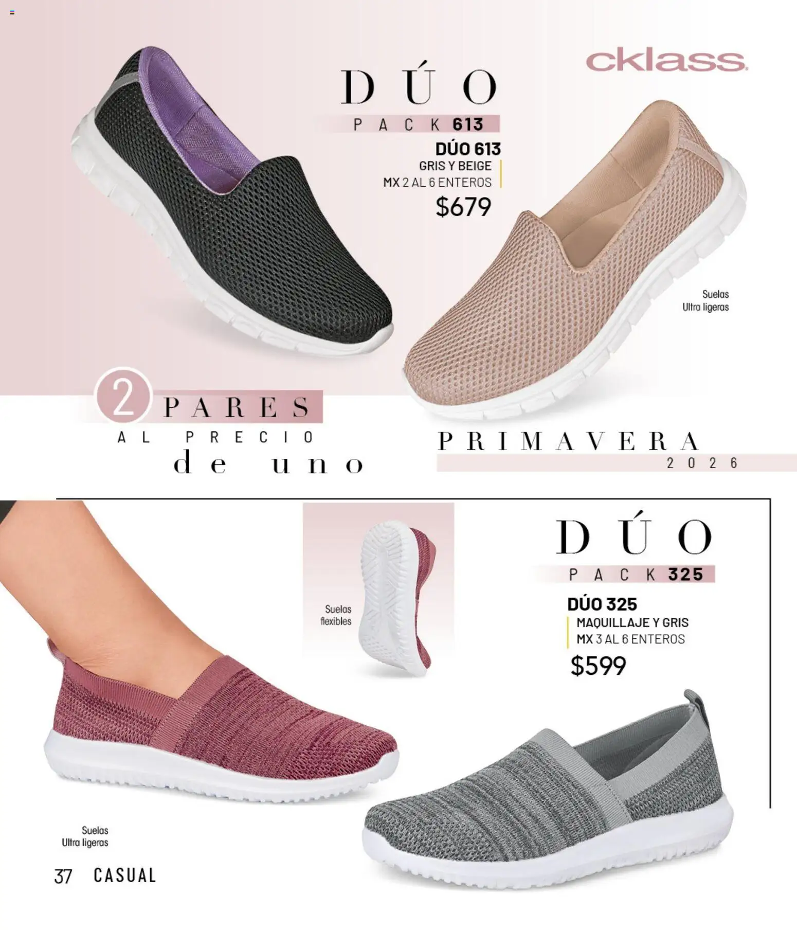 Nuevas ofertas de Cklass válidas en toda la República Mexicana desde el 02.01.2026. ¡Encuentra las mejores ofertas en Cklass catálogo Casuales! | Página: 38 | Productos: Maquillaje