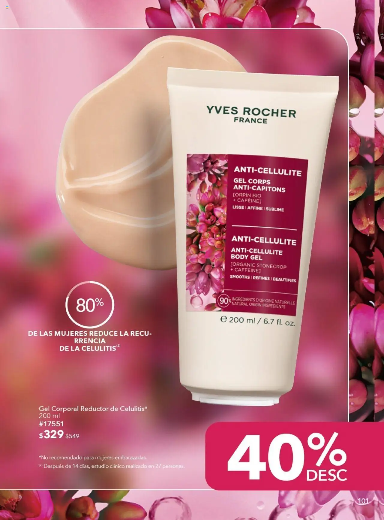Nuevas ofertas de Yves Rocher válidas en toda la República Mexicana desde el 28.10.2025. ¡Encuentra las mejores ofertas en Yves Rocher - Campaña 15 2025! | Página: 103 | Productos: Gel corporal, Body