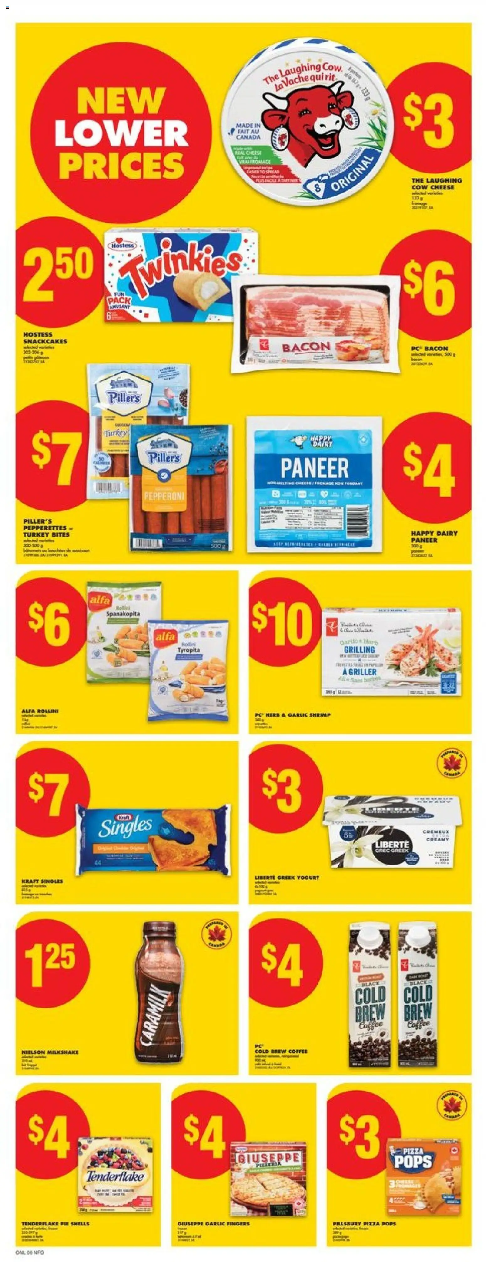 No Frills flyer valid from 30.10.2025 | Page: 11 | Products: Cheese, Yogurt, Coffee, Pizza