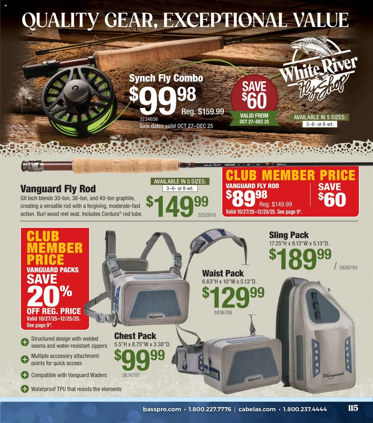 Cabela's Kids' Wishbook 25 - valid from 01.11.2025 | Page: 115 | Products: Fly Rod, Rod