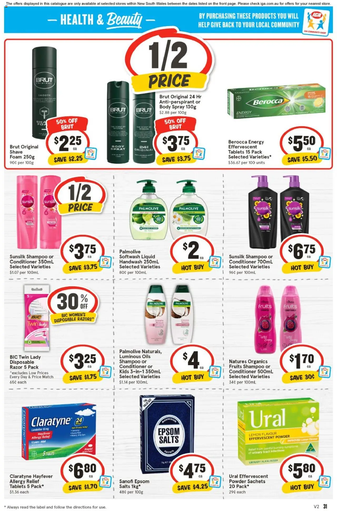 IGA catalogue - valid from 06.08.2025 | Page: 27 | Products: Deodorant, Toothpaste, Mouthwash, Cream