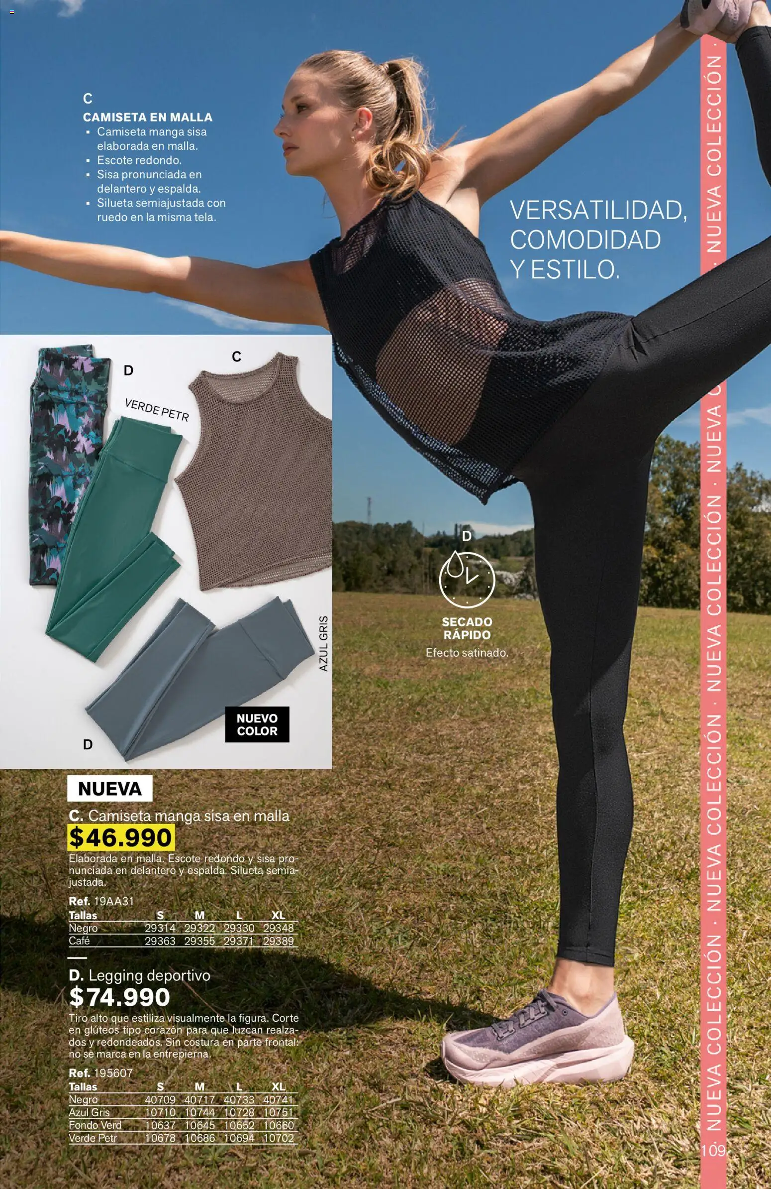 Leonisa revista - valida desde el 03.04.2026 | Página: 109 | Productos: Camiseta, Camiseta manga sisa, Café