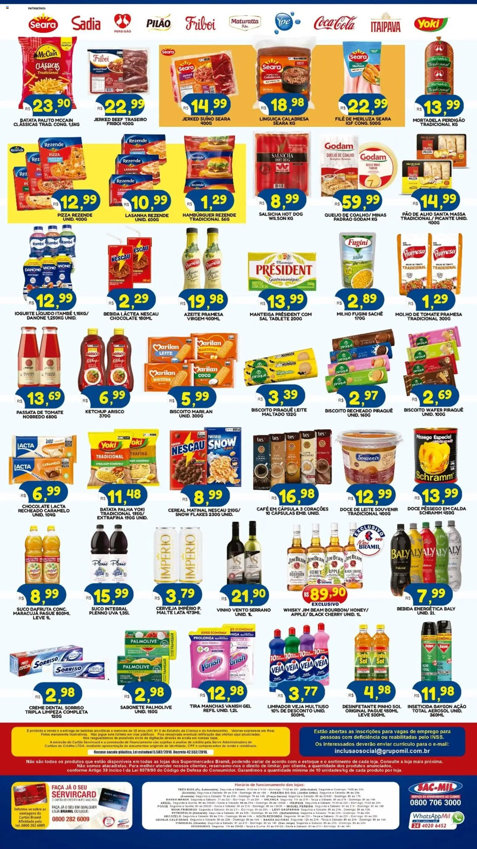 Bramil Supermercados Folheto - válido de 14.11.2025 | Página: 2 | Produtos: Whisky, Manteiga, Cerveja, Batata