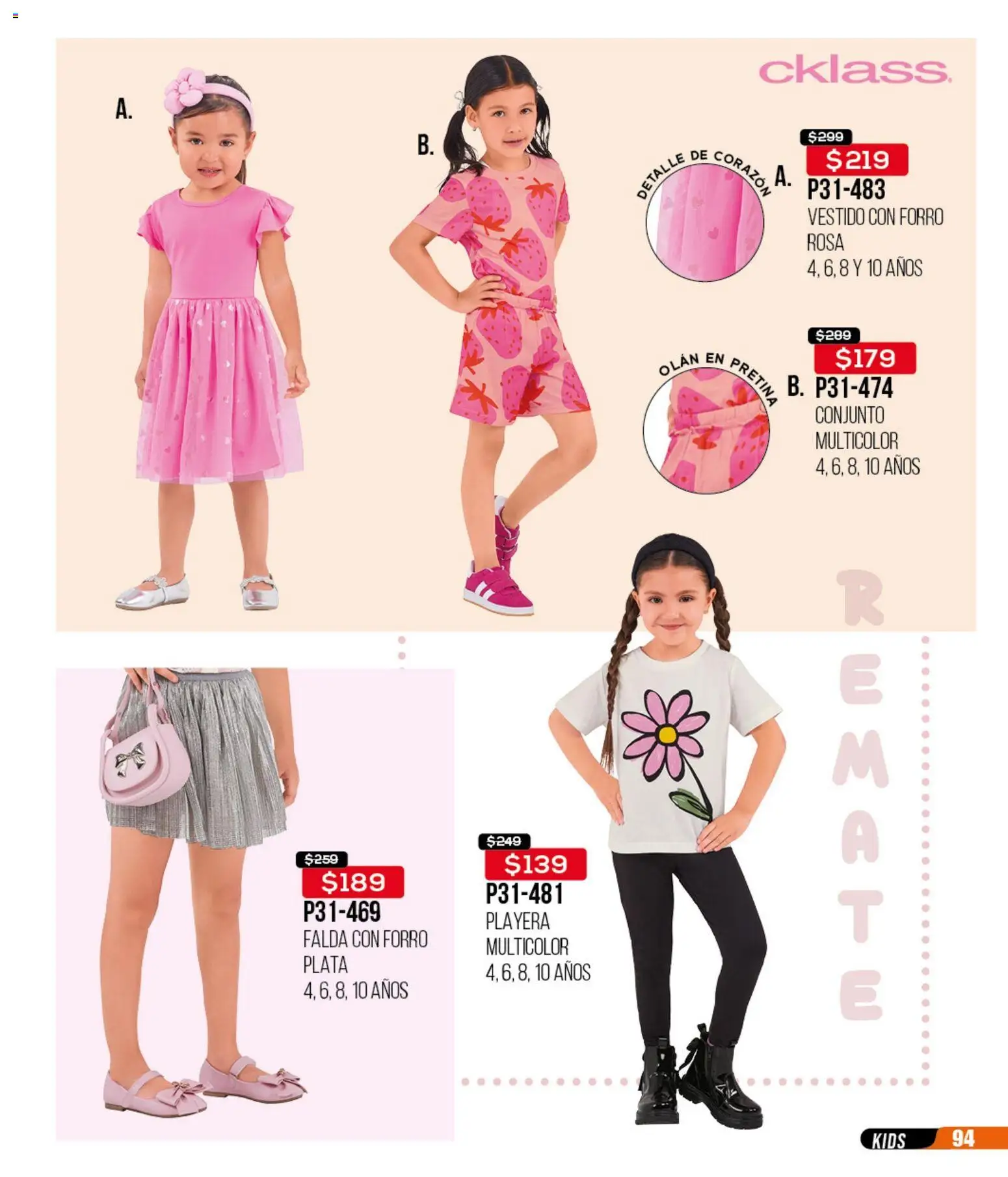 Nuevas ofertas de Cklass válidas en toda la República Mexicana desde el 16.02.2026. ¡Encuentra las mejores ofertas en Cklass catálogo Remate Ropa! | Página: 95 | Productos: Vestido, Playera, Conjunto, Falda