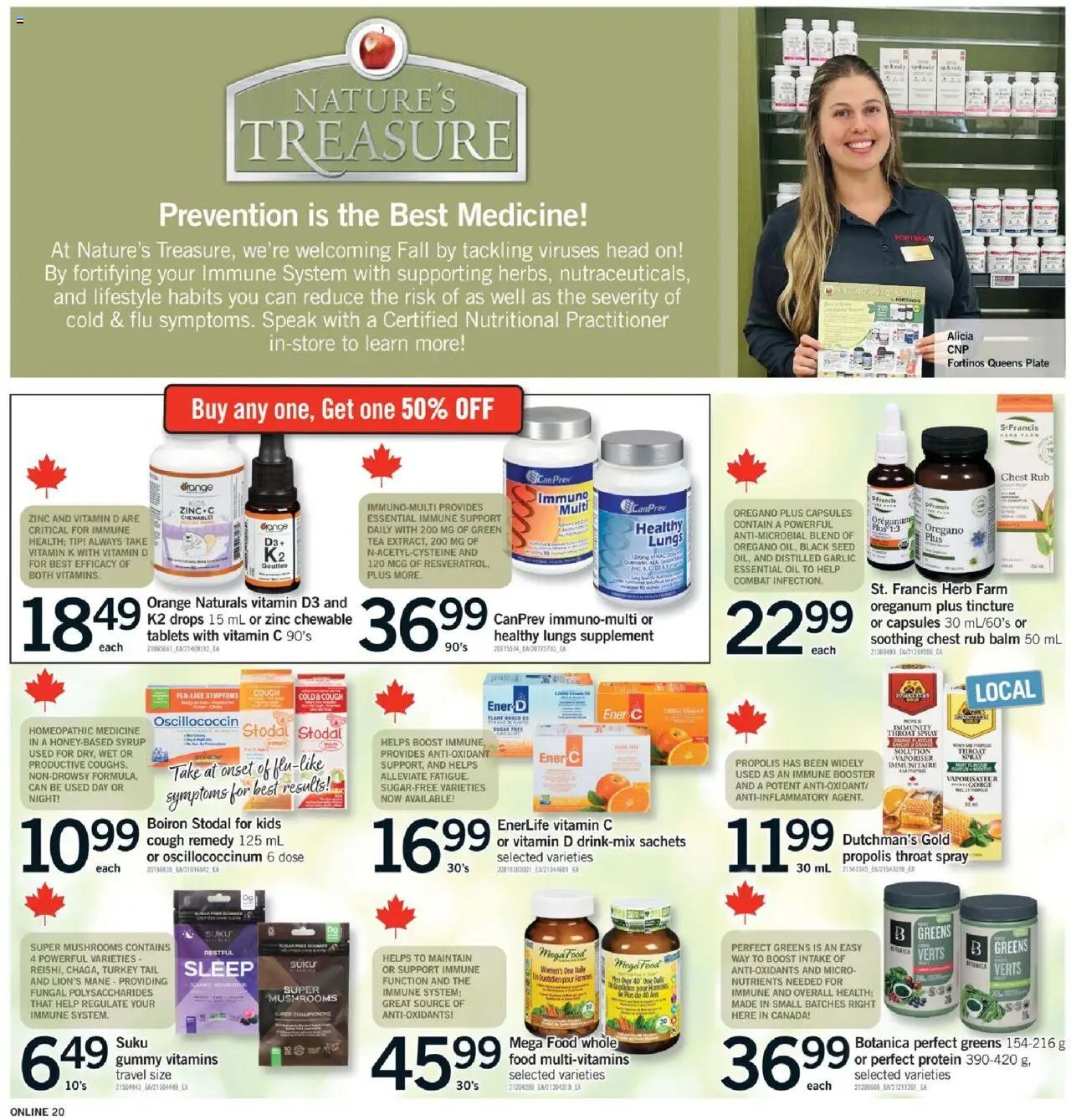 Fortinos flyer valid from 16.10.2025 | Page: 19 | Products: Tea, Turkey, Oil