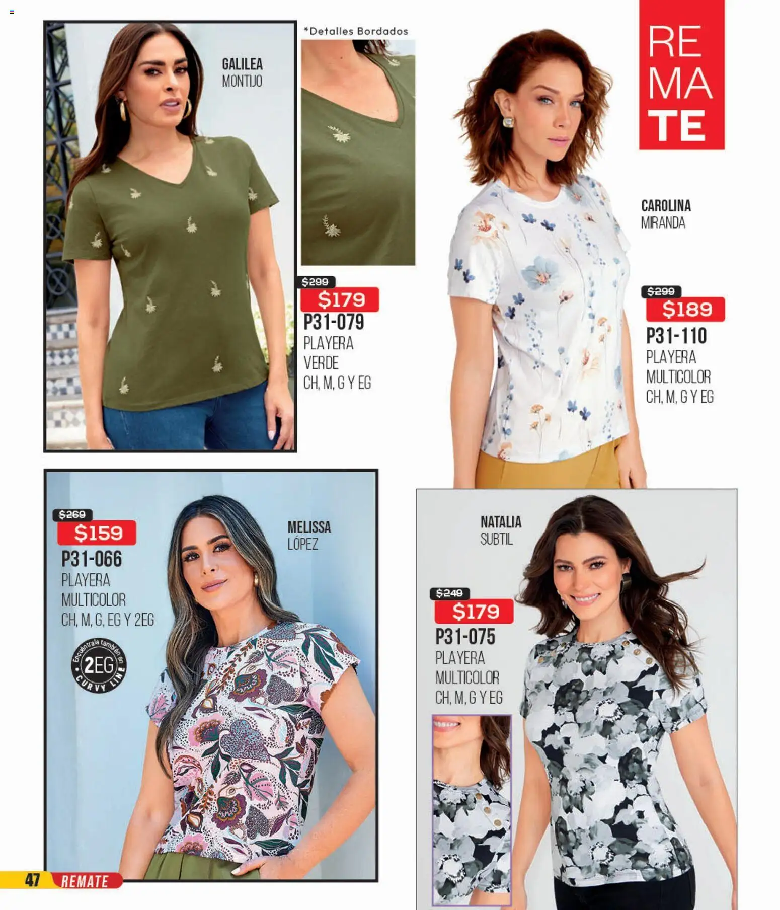 Nuevas ofertas de Cklass válidas en toda la República Mexicana desde el 16.02.2026. ¡Encuentra las mejores ofertas en Cklass catálogo Remate Ropa! | Página: 48 | Productos: Playera