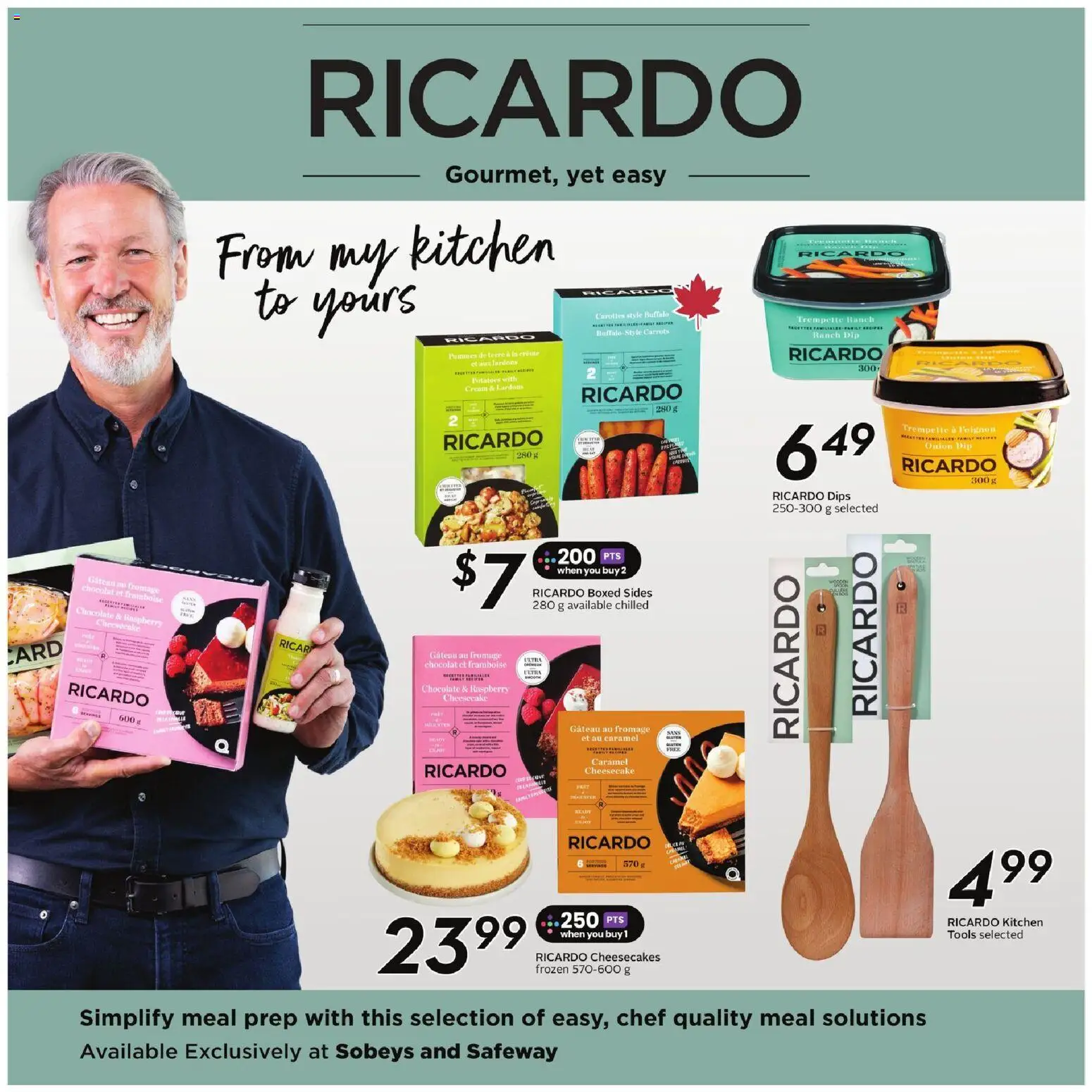 Safeway flyer valid from 15.01.2026 | Page: 14 | Products: Cream, Potatoes, Chocolate