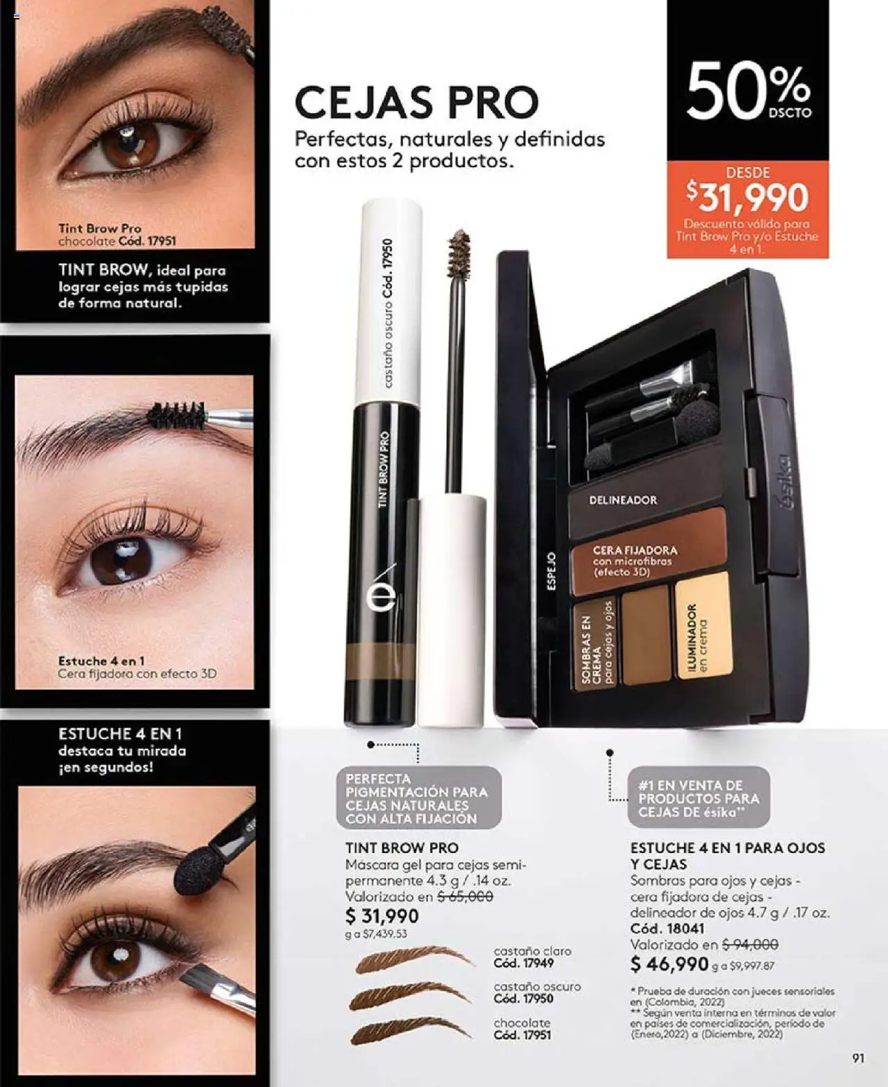 Ésika revista - valida desde el 05.09.2025 | Página: 91 | Productos: Estuche, Iluminador, Delineador de ojos, Delineador