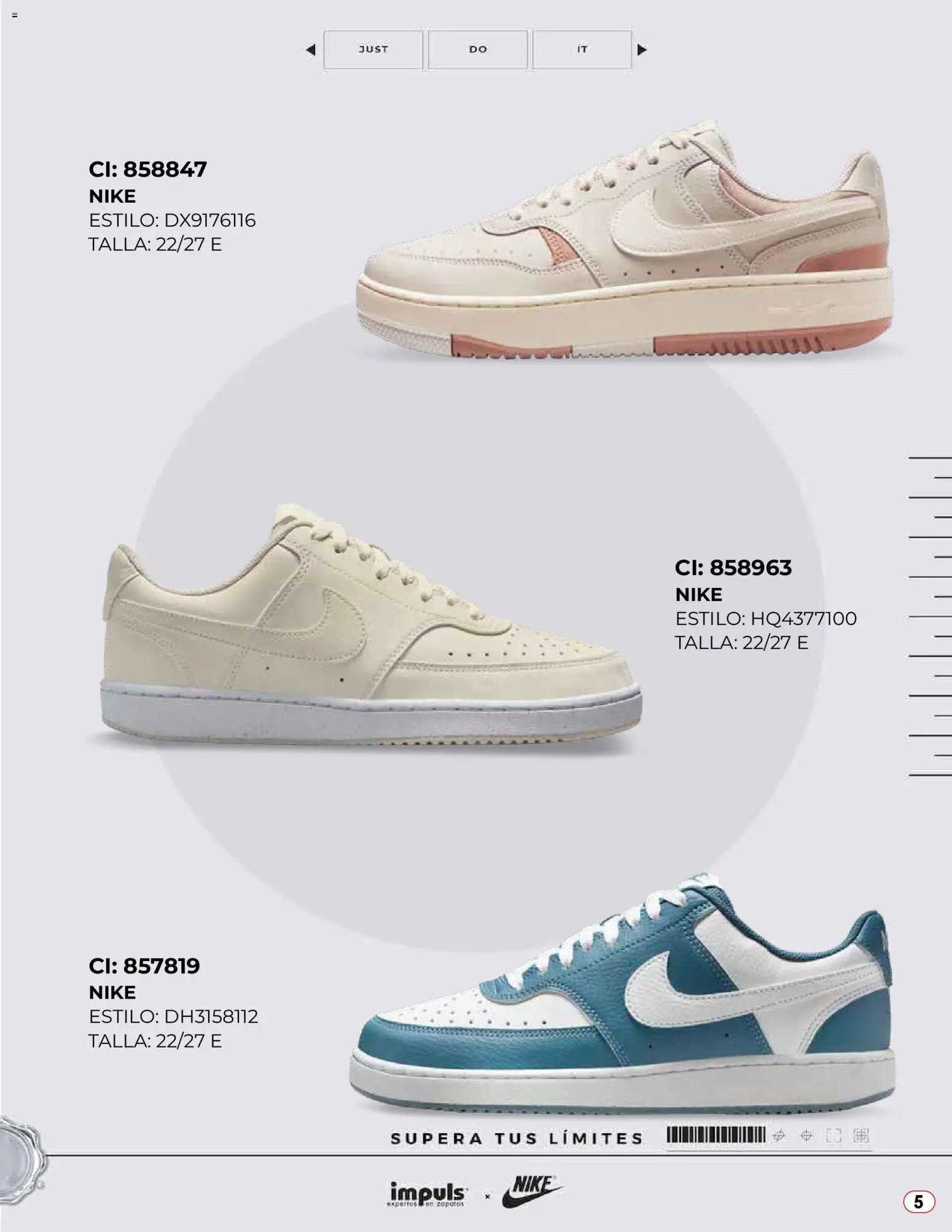 Nuevas ofertas de Impuls válidas en toda la República Mexicana desde el 04.11.2025. ¡Encuentra las mejores ofertas en Impuls catálogo De Zapatillas NIKE 2025! | Página: 5