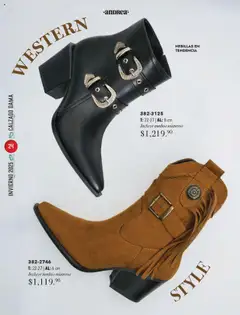 Vista previa de Andrea - Catálogo Invierno, nuevo folleto de la tienda, válido en México a partir del 13.10.2025 | Página: 24 | Productos: Hebillas