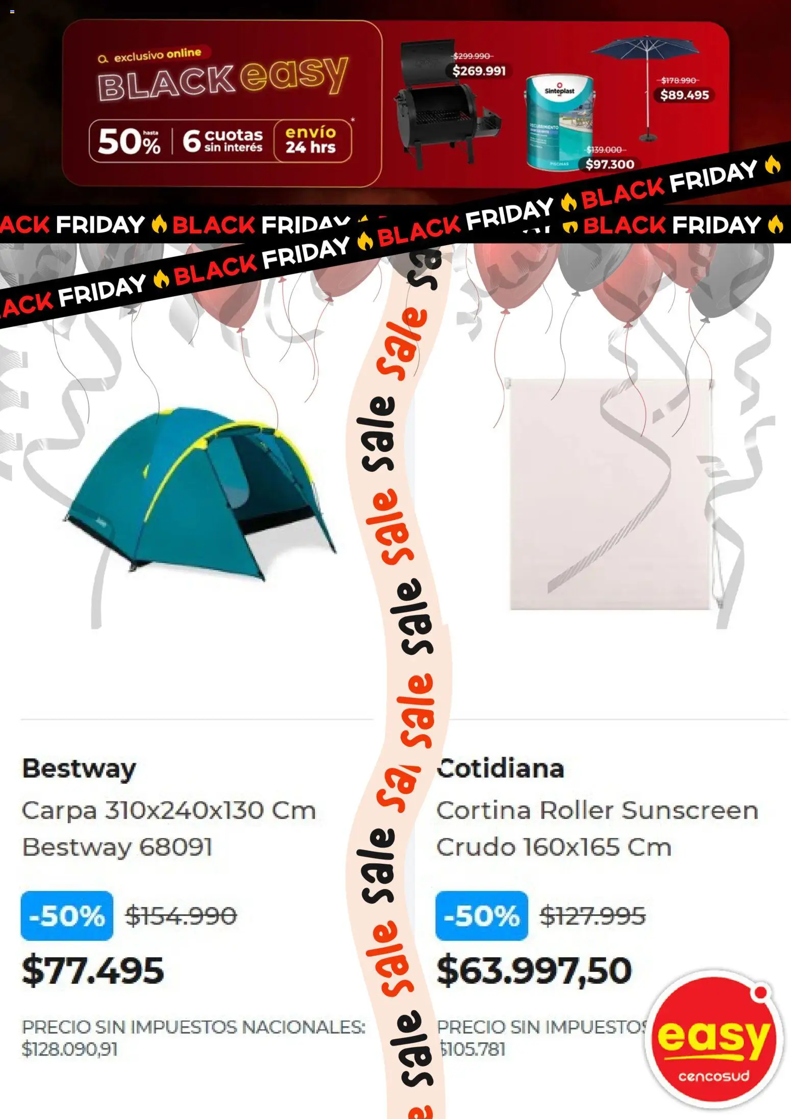 Easy - Black Friday │ válido desde el 20.10.2025 | Página: 5 | Productos: Carpa