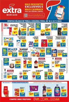 Extra - Ofertas de Mercado - Pré-Visualização do folheto da loja Extra, válido de 18.11.2025