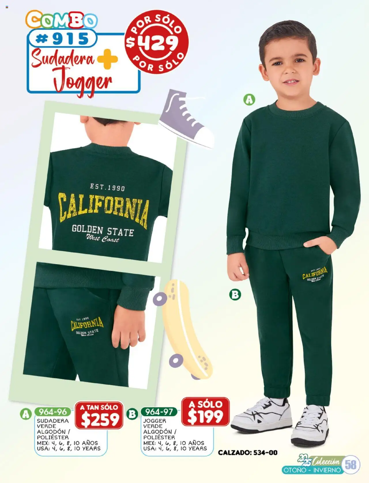 Nuevas ofertas de Cklass válidas en toda la República Mexicana desde el 14.07.2025. ¡Encuentra las mejores ofertas en Cklass catálogo Kids Nino! | Página: 65 | Productos: Algodón, Sudadera