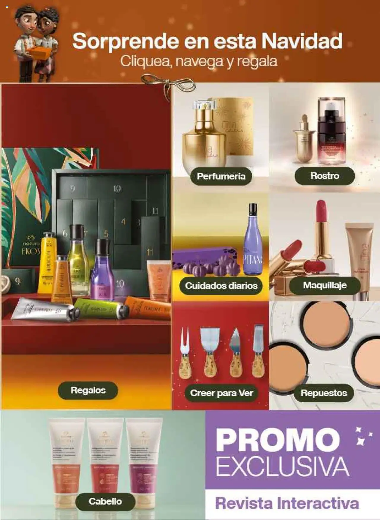 Nuevas ofertas de Natura válidas en toda la República Mexicana desde el 22.11.2025. ¡Encuentra las mejores ofertas en Natura campaña 17 2025! | Página: 5 | Productos: Maquillaje