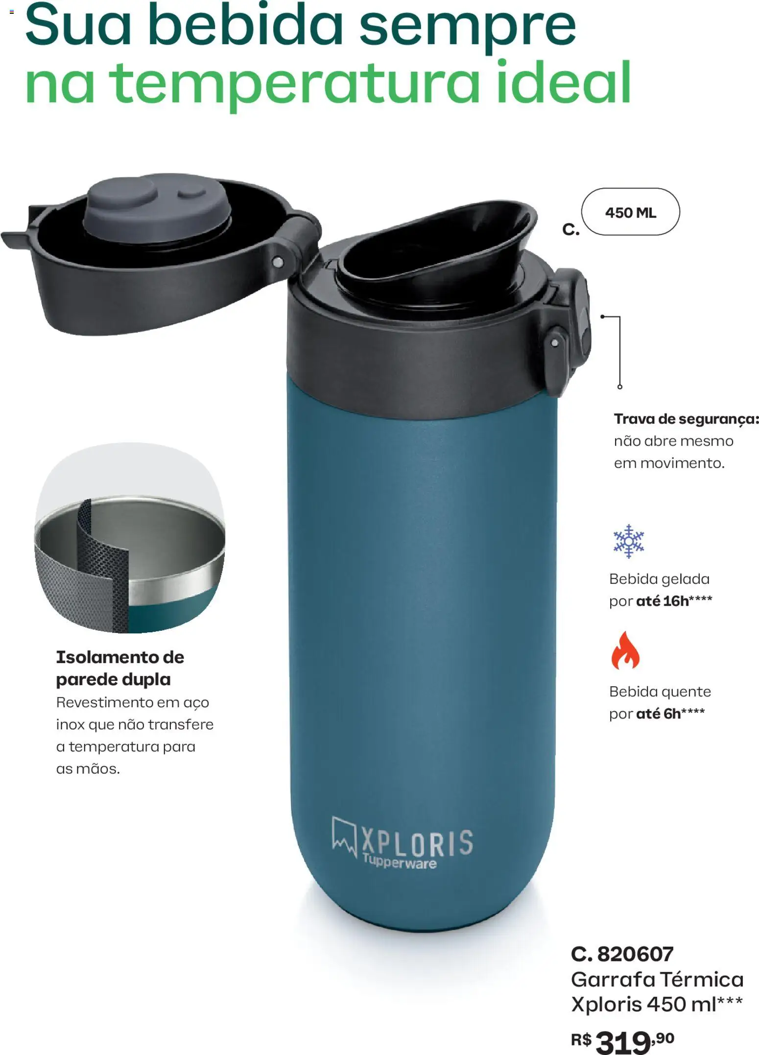 Tupperware Folheto - válido de 01.03.2026 | Página: 69 | Produtos: Garrafa térmica, Bebida