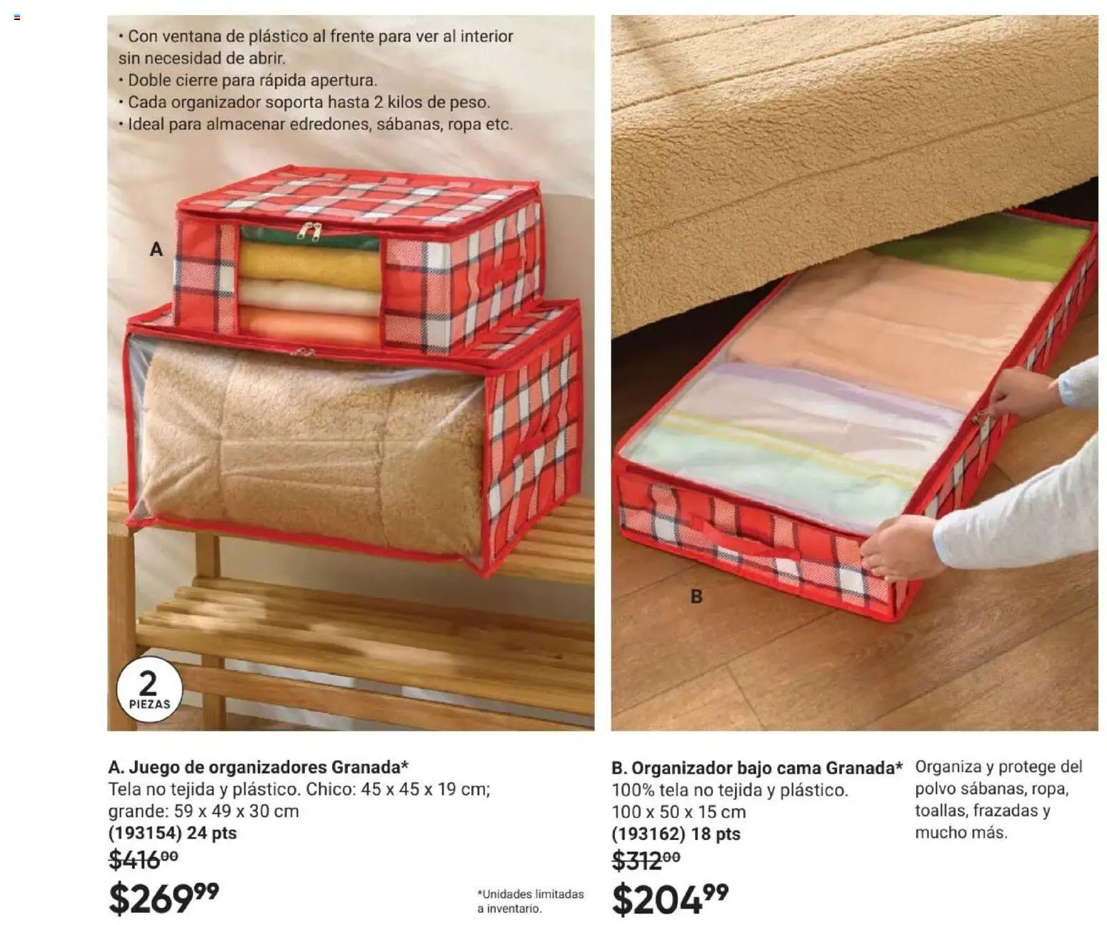 Nuevas ofertas de AVON válidas en toda la República Mexicana desde el 30.01.2026. ¡Encuentra las mejores ofertas en AVON Casa & Estilo 3 2026! | Página: 85 | Productos: Juego, Organizador, Cama, Polvo