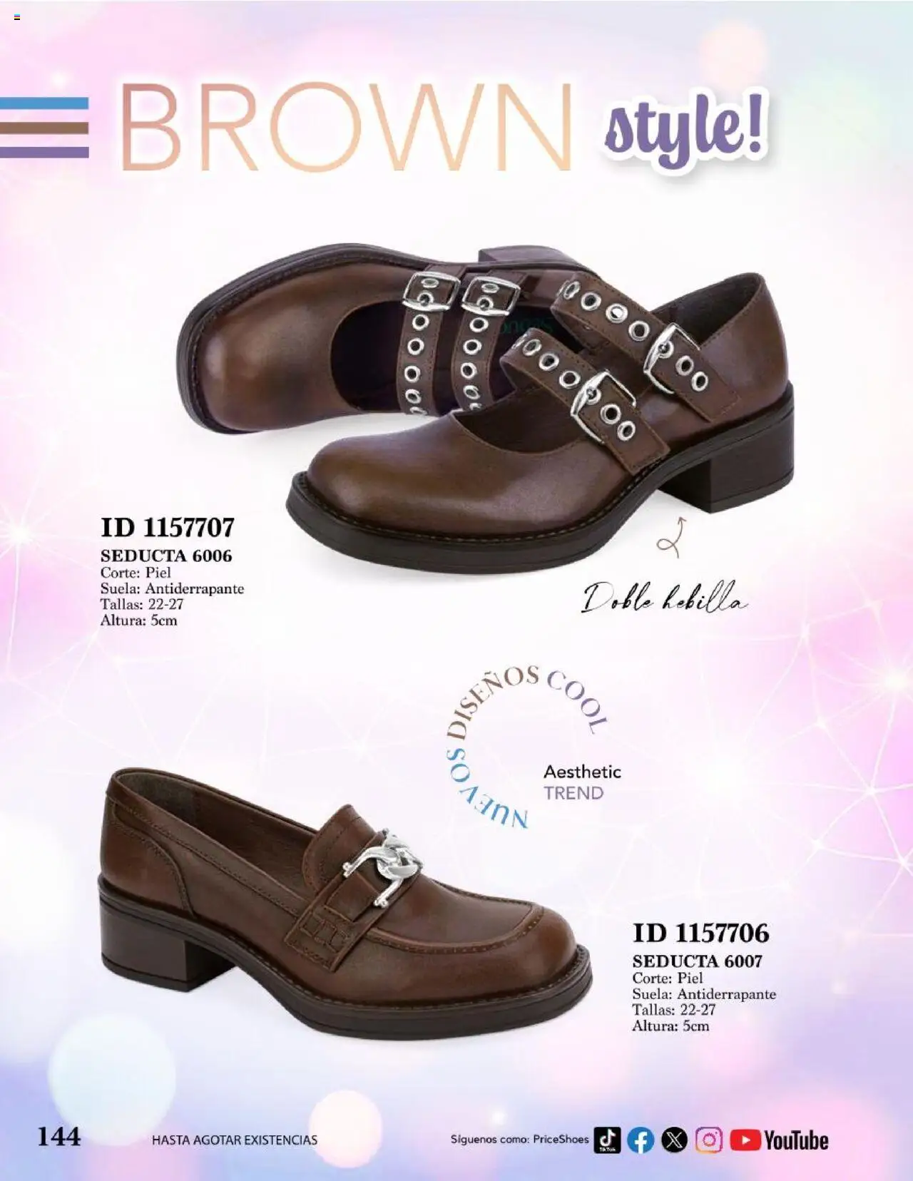 Nuevas ofertas de Price Shoes válidas en toda la República Mexicana desde el 05.08.2024. ¡Encuentra las mejores ofertas en Price Shoes catálogo Vestir Casual ! | Página: 144 | Productos: Hebilla
