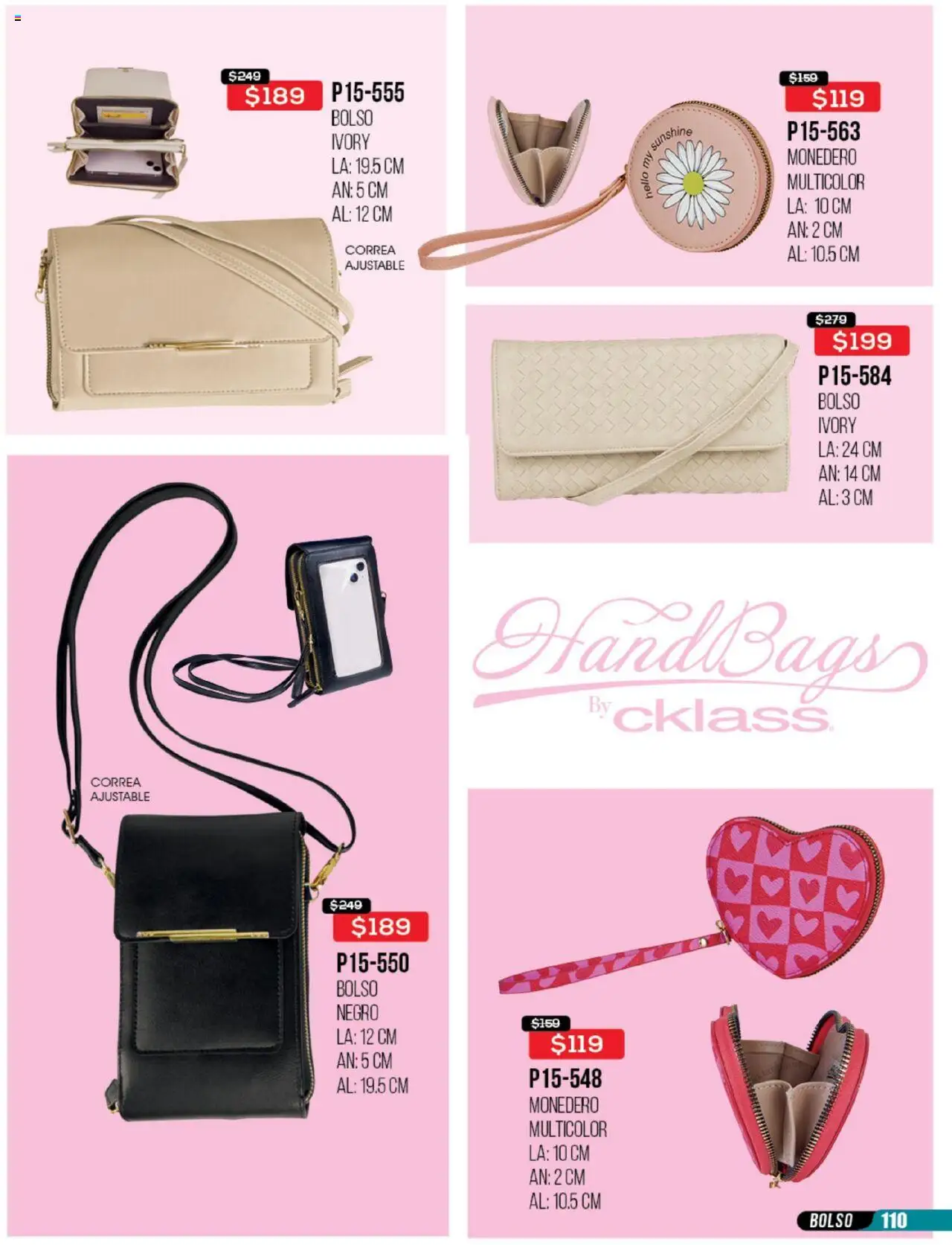 Nuevas ofertas de Cklass válidas en toda la República Mexicana desde el 23.06.2025. ¡Encuentra las mejores ofertas en Cklass catálogo Rebajas Sobre Ropa! | Página: 111 | Productos: Monedero, Bolso