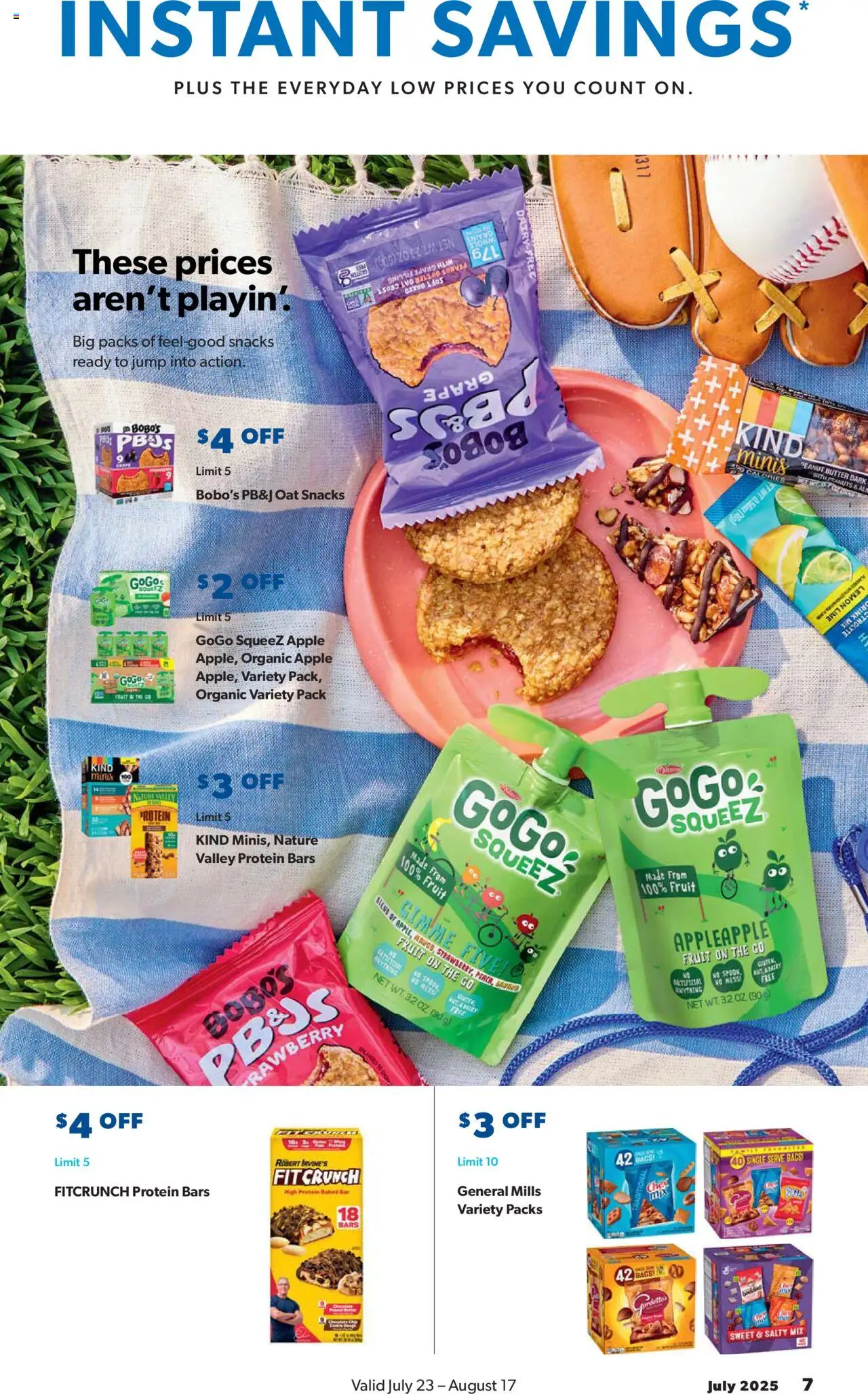 Sam's Club Instant Savings - valid from 23.07.2025 | Page: 7 | Products: Butter, Lemon, Lime