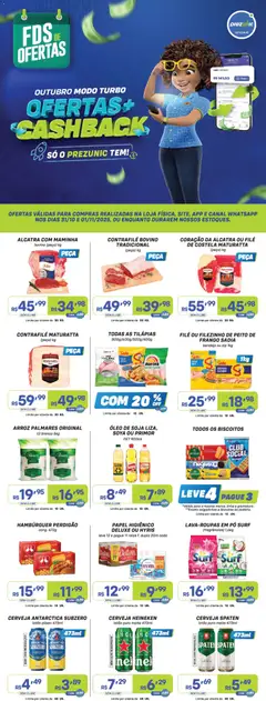 Encarte Prezunic - Pré-Visualização do folheto da loja Prezunic, válido de 31.10.2025 | Página: 1