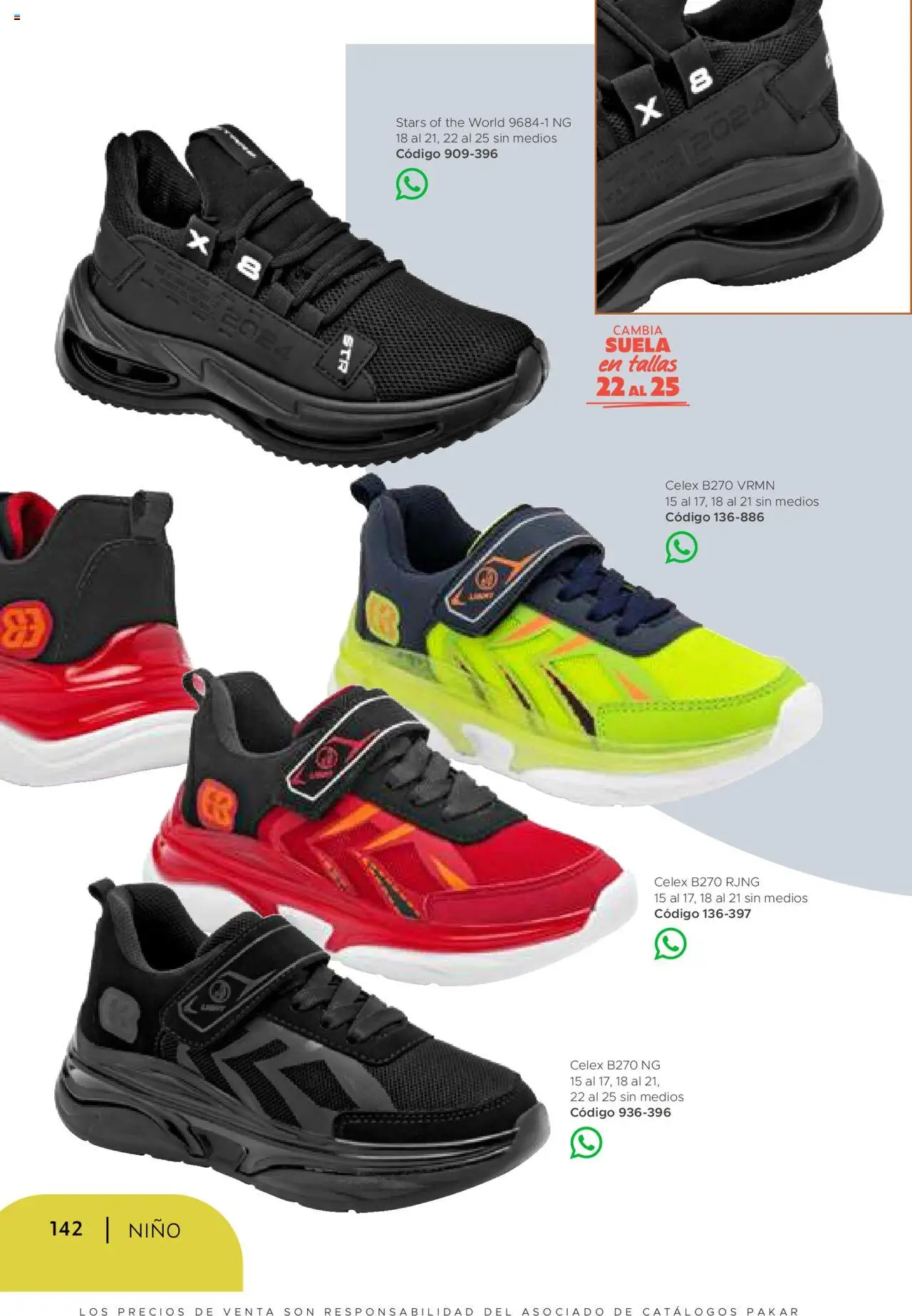 Nuevas ofertas de SC Pakar válidas en toda la República Mexicana desde el 24.07.2025. ¡Encuentra las mejores ofertas en SC Pakar - Catálogo Nino otoño / invierno! | Página: 142