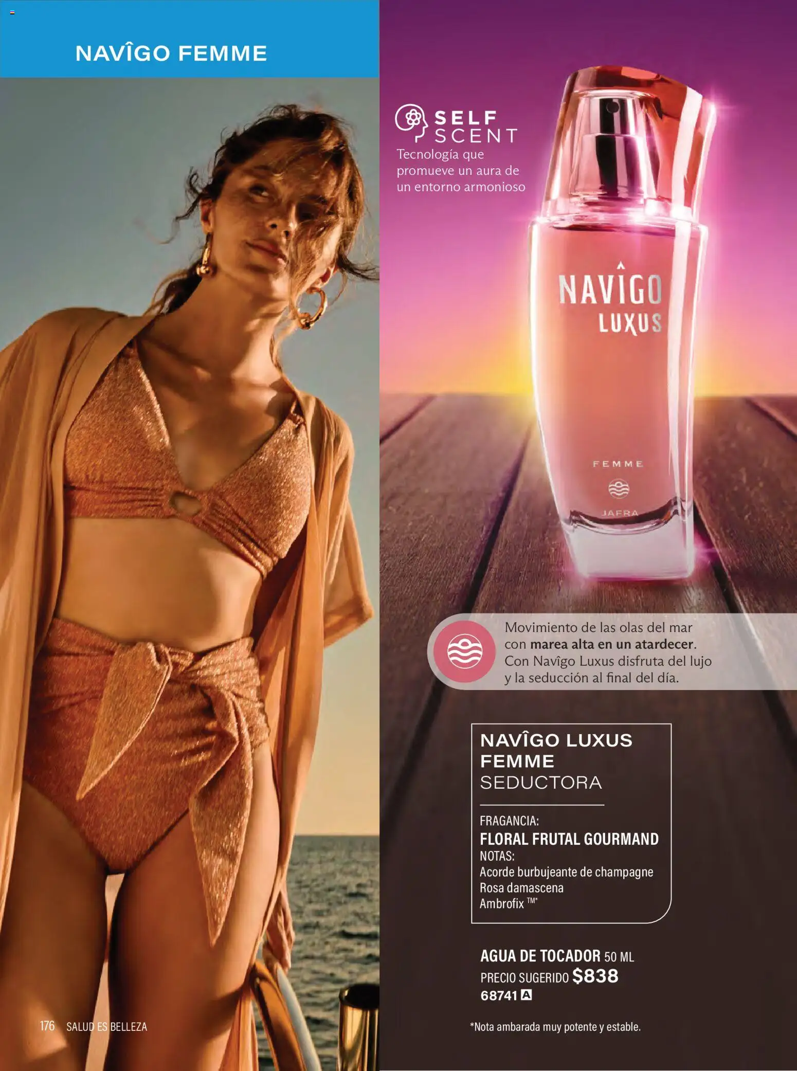 Nuevas ofertas de JAFRA válidas en toda la República Mexicana desde el 01.02.2026. ¡Encuentra las mejores ofertas en JAFRA catálogo Organizador de Ventas! | Página: 174 | Productos: Champagne, Agua, Fragancia