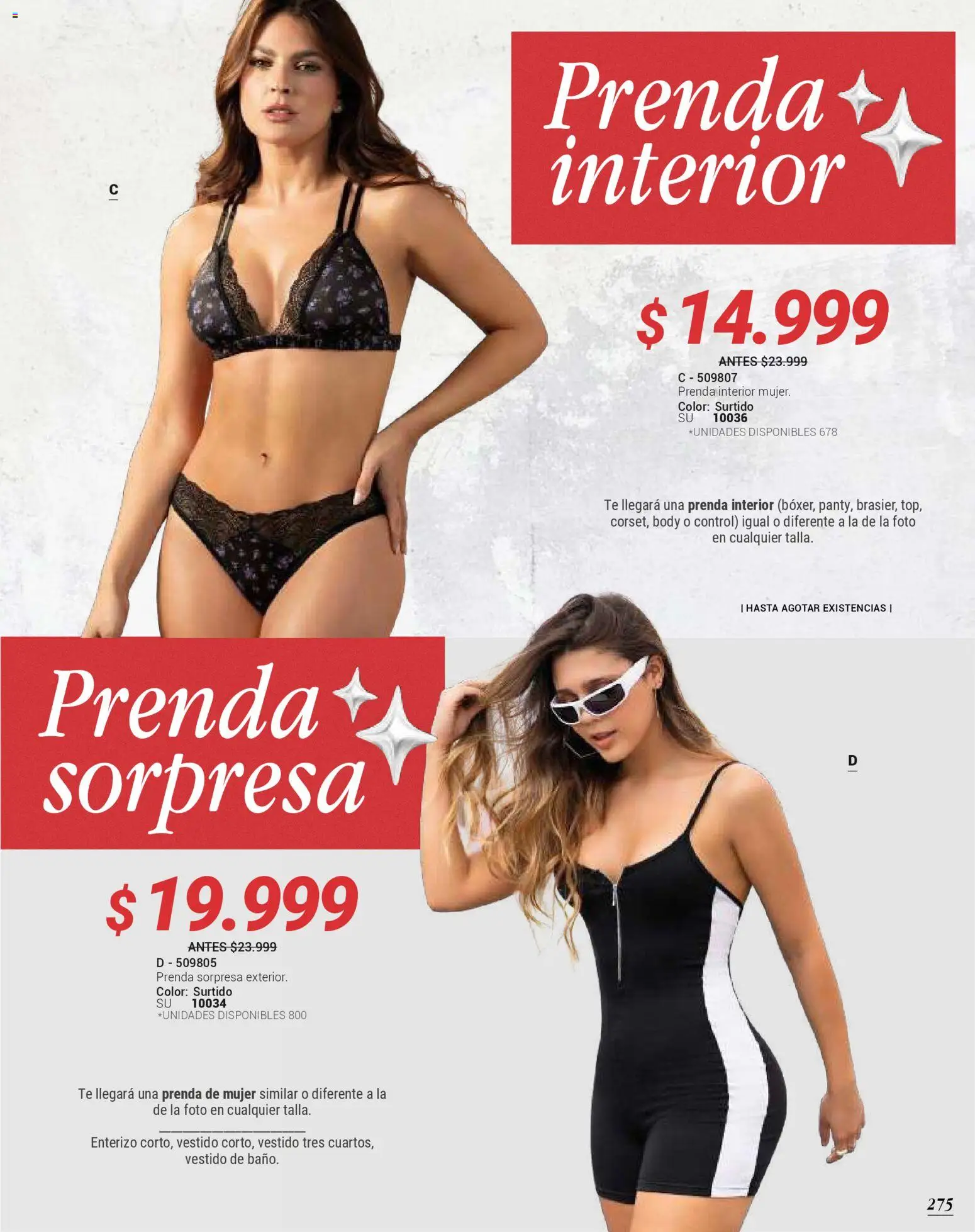 Carmel revista - valida desde el 01.03.2026 | Página: 275 | Productos: Té, Body, Vestido, Enterizo