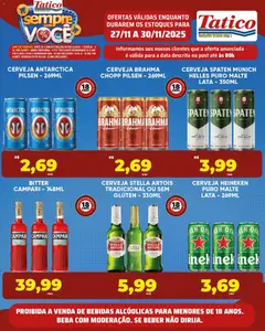 Tatico - Ofertas Fim de Semana - Pré-Visualização do folheto da loja Tatico, válido de 27.11.2025 | Página: 5 | Produtos: Pó, Leite, Cerveja Heineken, Hambúrguer