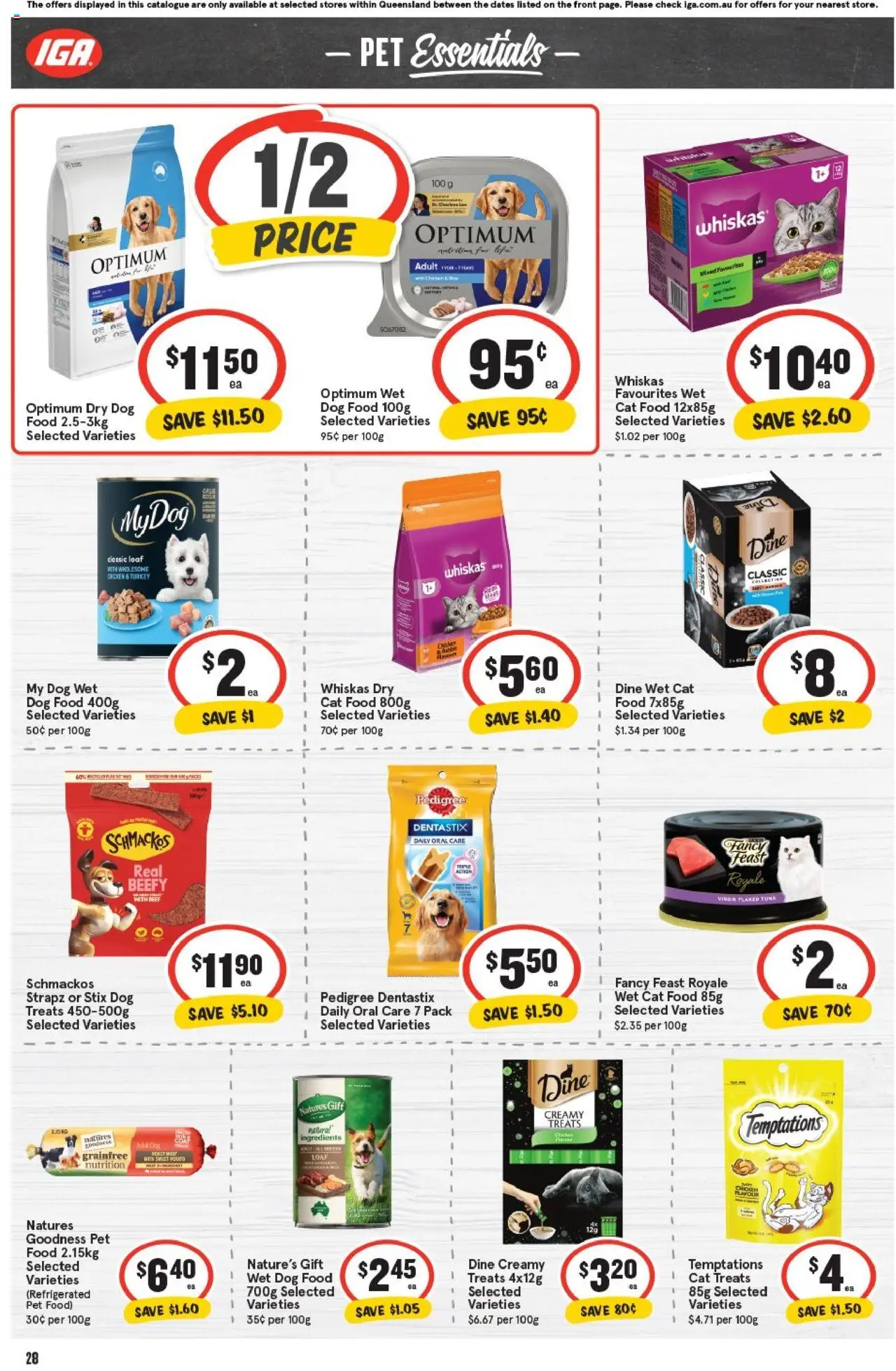 IGA catalogue - valid from 08.10.2025 | Page: 31 | Products: Chicken, Beef, Dog food, Turkey